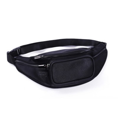 Pu leather fanny waist pack belt bag for mens