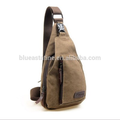 Fashion Vintage Men Messenger Bags Casual Outdoor Travel Hiking Sport Casual Chest Canvas Male Small Retro Military Shoulder Bag