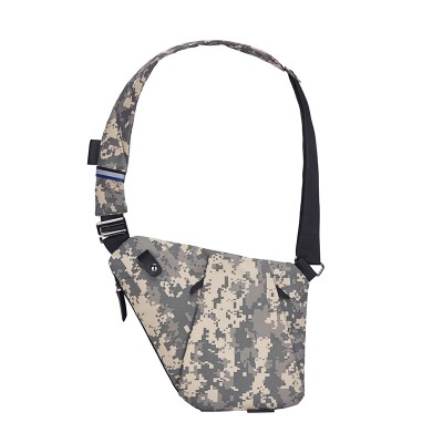 Camouflage Chest Pack Crossbody Bag for Men Travel Daypack